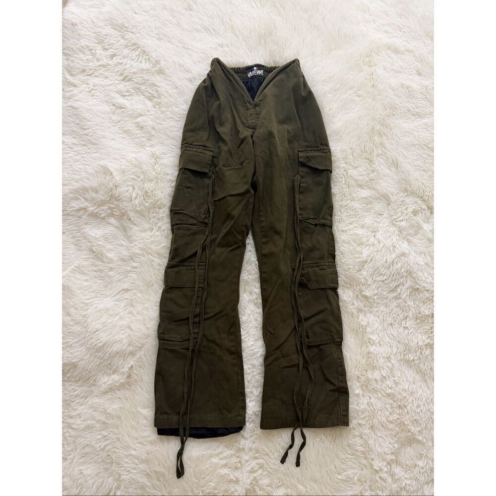 VARENNE olive green pants size XS